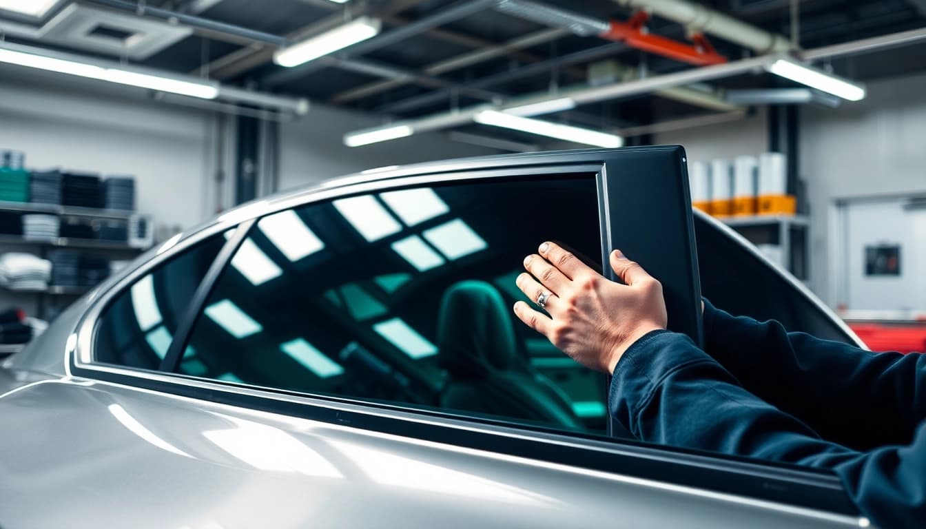 Transform your vehicle's look with window tinting Cleveland TN professional installation.