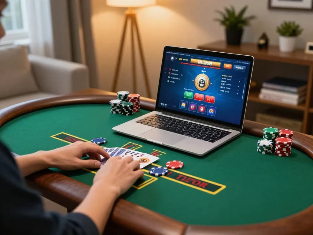 Engaging gameplay on gameradar with live dealer blackjack at home.