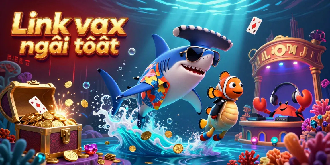 Experience the excitement of gaming with Link vmax mới nhất, showcasing thrilling underwater casino elements.