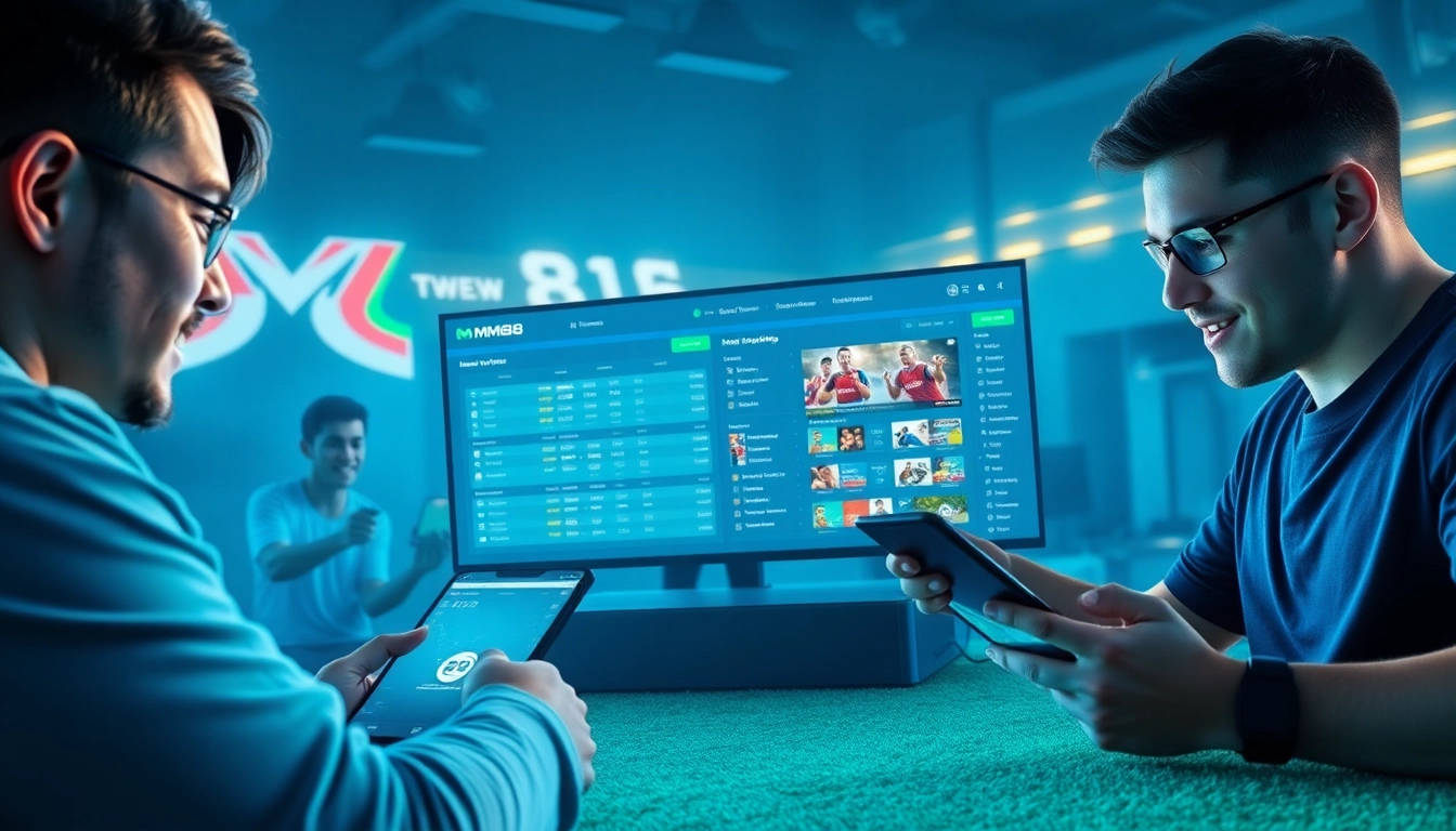 Engage with the MM88 platform for dynamic sports betting and online gaming experience.