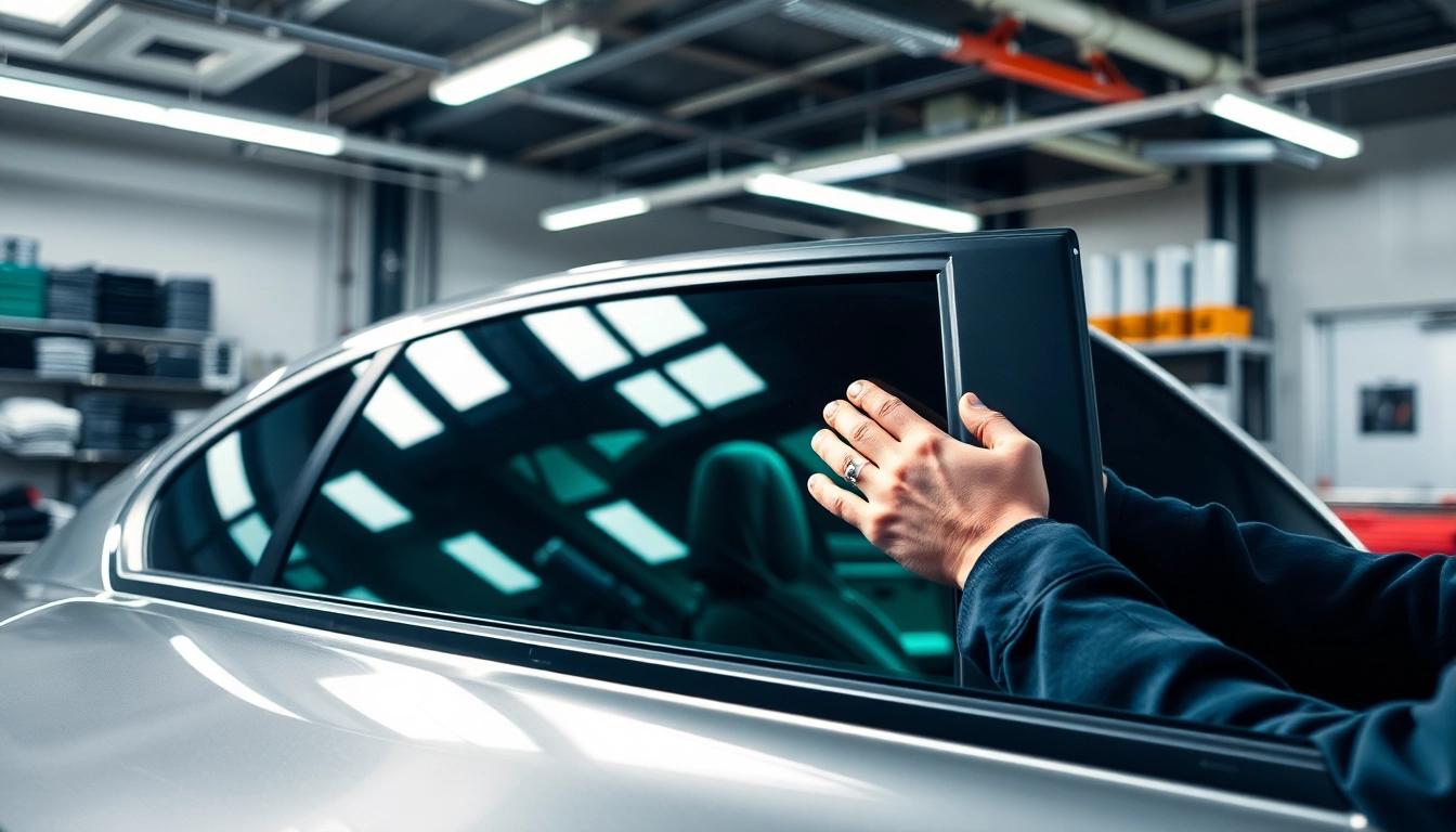 Transform your vehicle's look with window tinting Cleveland TN professional installation.