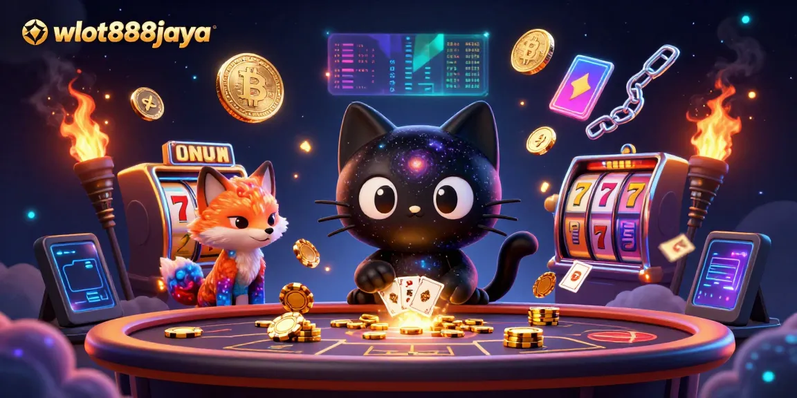 Mainkan slot di wslot888jaya dengan kucing hitam galaksi dan teman rubah nebula yang menggemaskan.