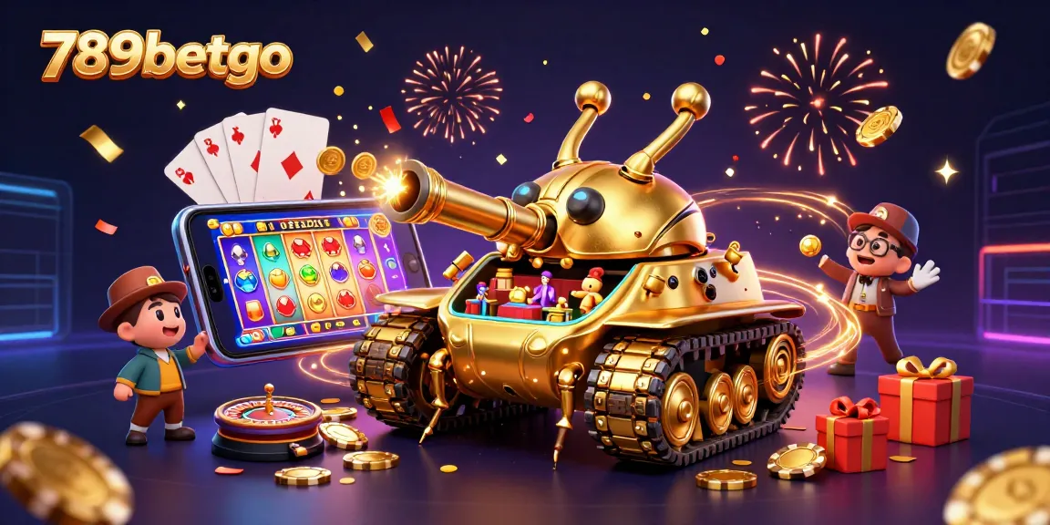 Experience thrilling gameplay at 789betgo with an engaging casino-themed 3D illustration.