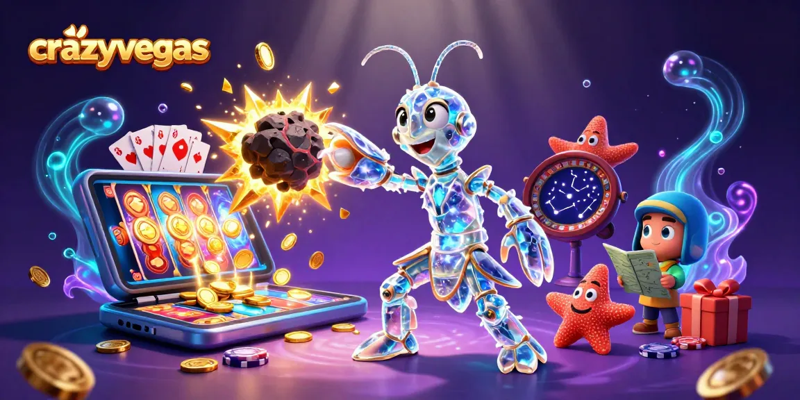 Experience thrilling wins at crazyvegas with our galactic samurai and vibrant gaming elements.