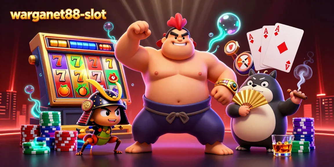 Experience the thrilling excitement of warganet88-slot with engaging slot reels and vibrant characters.