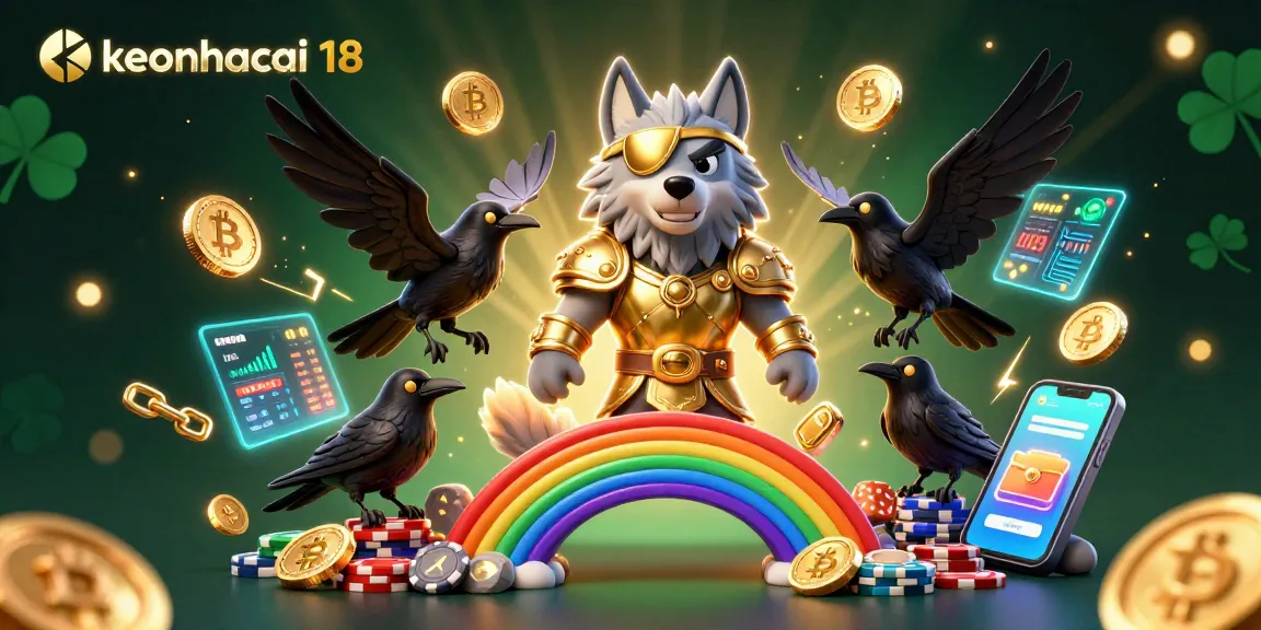 Engage with keonhacai 18 as you join the Norse-inspired gaming adventure in this vibrant casino scene.