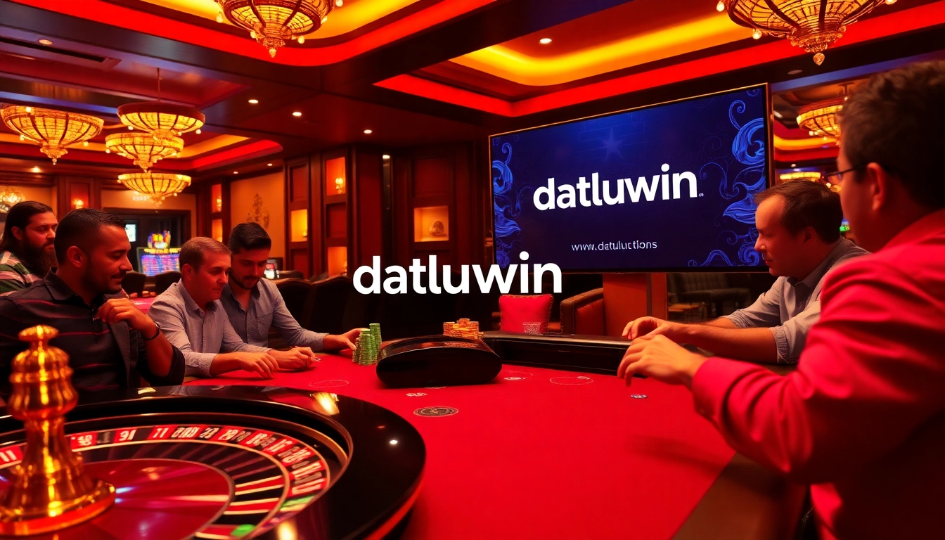 Rasakan sensasi datukwin di meja poker yang ramai, dikelilingi elemen kasino yang mewah.