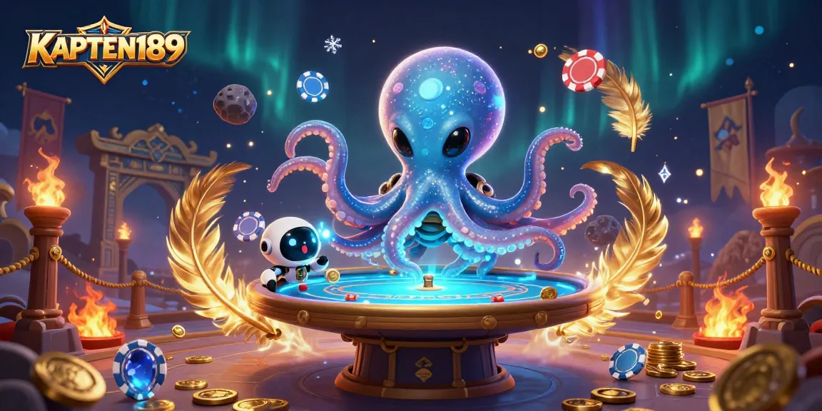 KAPTEN189 menang di meja poker virtual dengan desain intergalaksi yang menarik dan detail menarik.