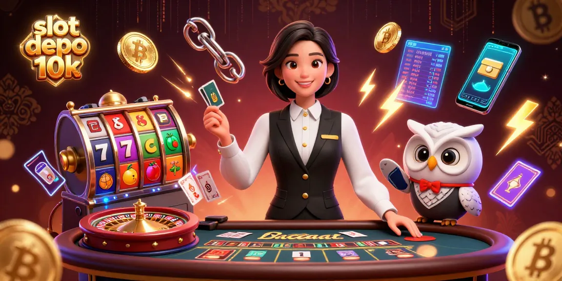 Play with slot depo 10k to enjoy thrilling casino gaming with high-stakes action and excitement.