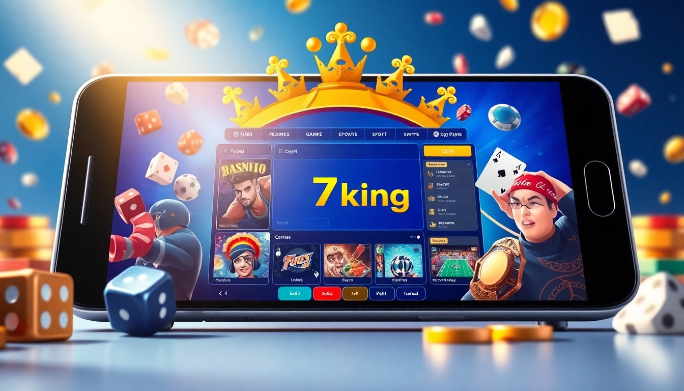 79king Online-Gaming-Plattform, die eine moderne Benutzeroberfläche mit Casino-Spielen und Sportwetten präsentiert.