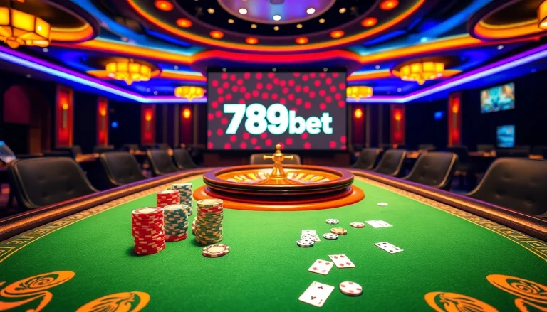Experience thrilling games at 789bet with luxurious casino elements and vibrant energy.