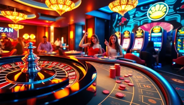 Experience thrilling gameplay at https://mm88.yokohama/ with vibrant casino tables and lively players.
