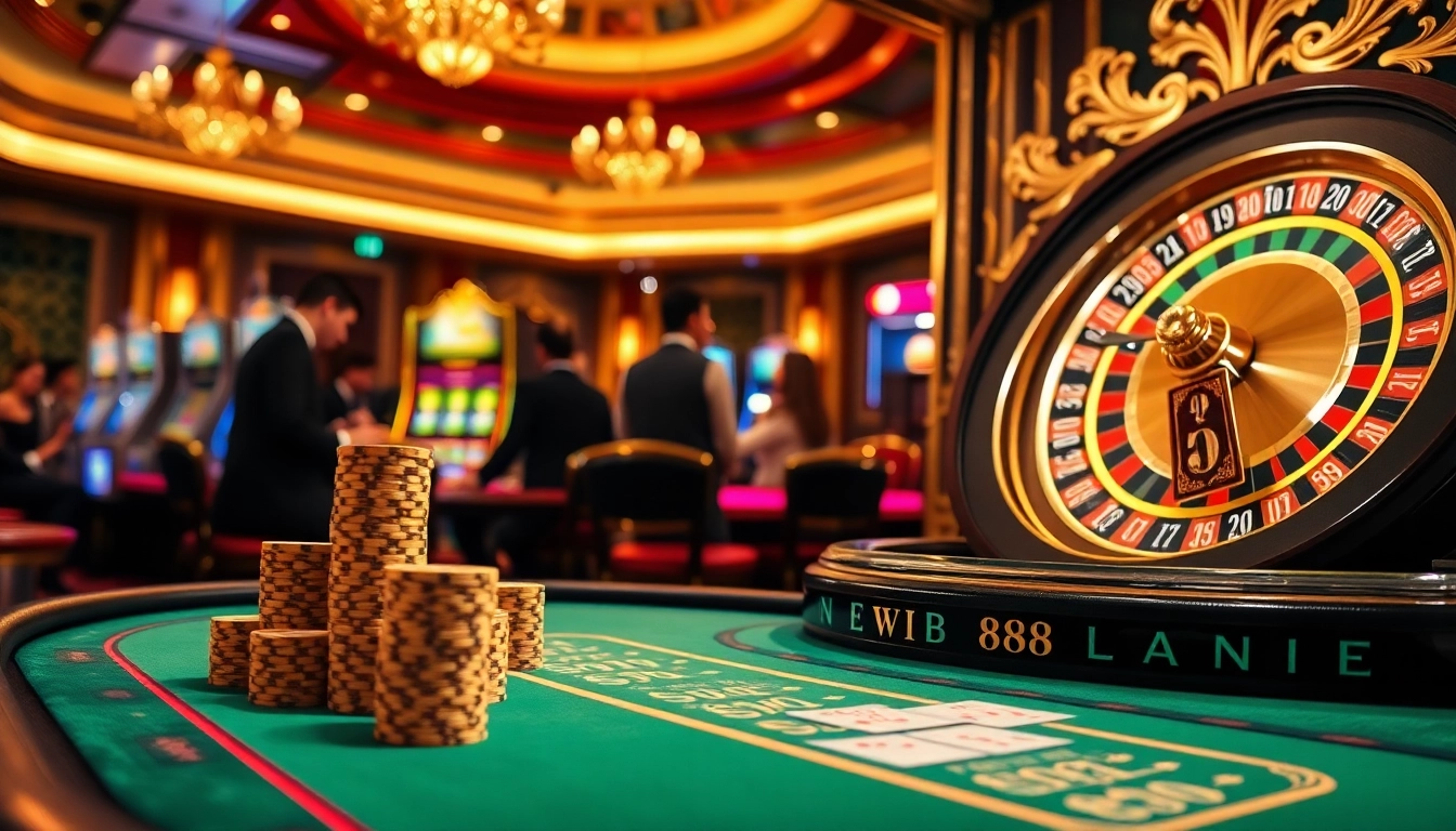 Maximize your winnings at new888's exciting casino tables filled with vibrant action and immersive experiences.