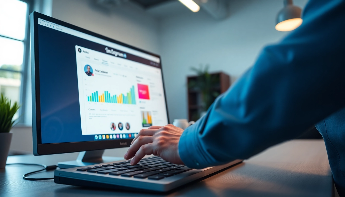 Engaging visual representation of follow in dm in social media marketing with a modern aesthetic.