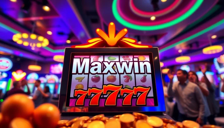 Raih kesempatan menang di slot maxwin dengan mesin slot penuh warna dan simbol keberuntungan.