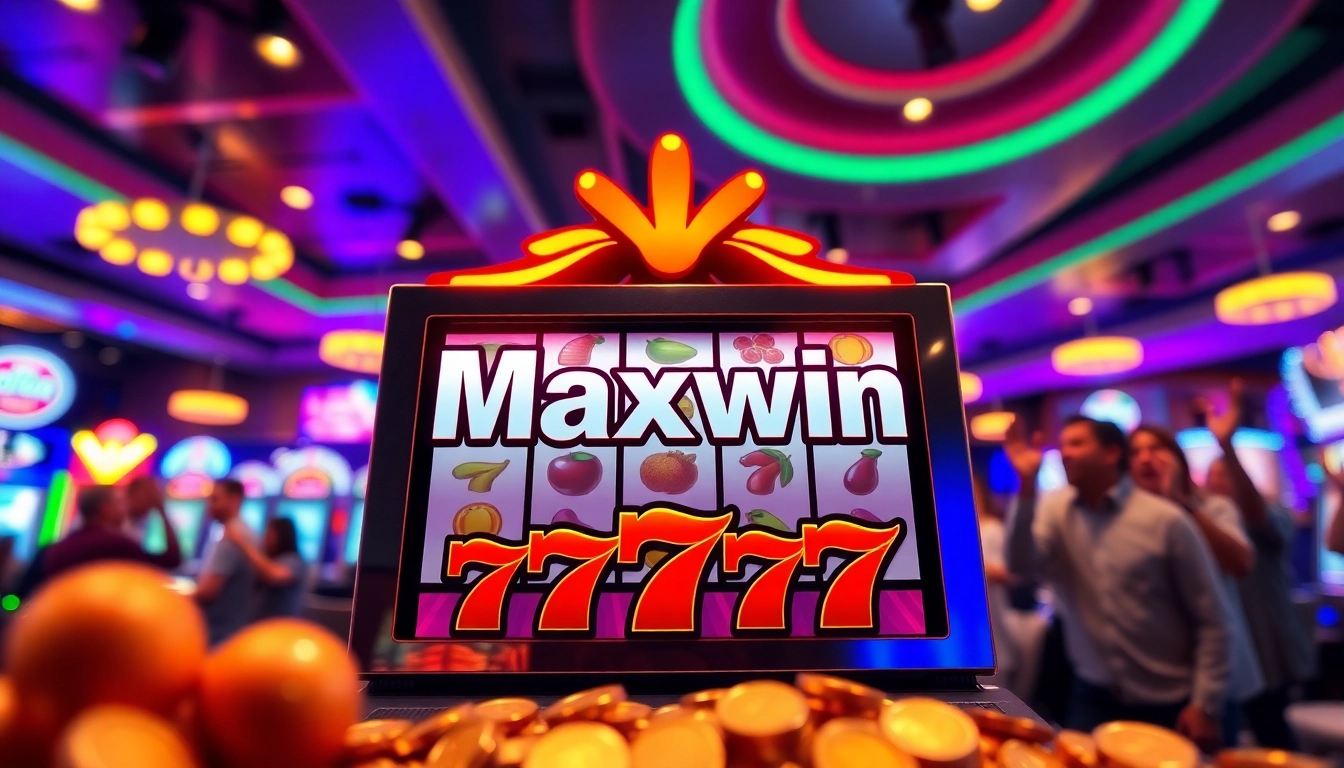 Raih kesempatan menang di slot maxwin dengan mesin slot penuh warna dan simbol keberuntungan.