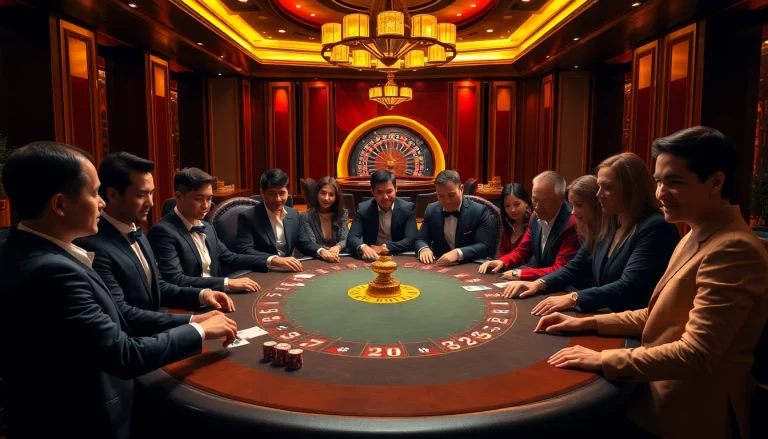 Experience the excitement of gambling at trang dr88's luxurious poker table with vibrant casino elements.