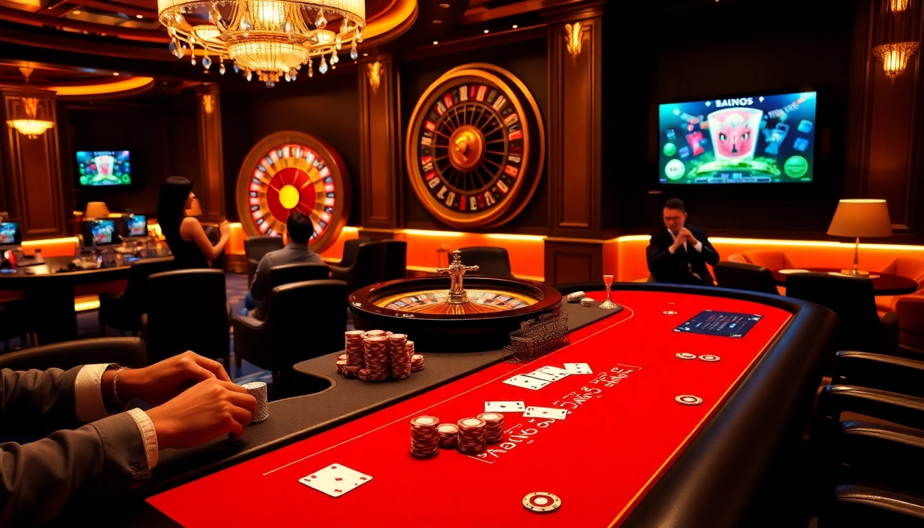Experience the thrill of high-stakes poker at https://23wini.online with luxurious decor and eager players.