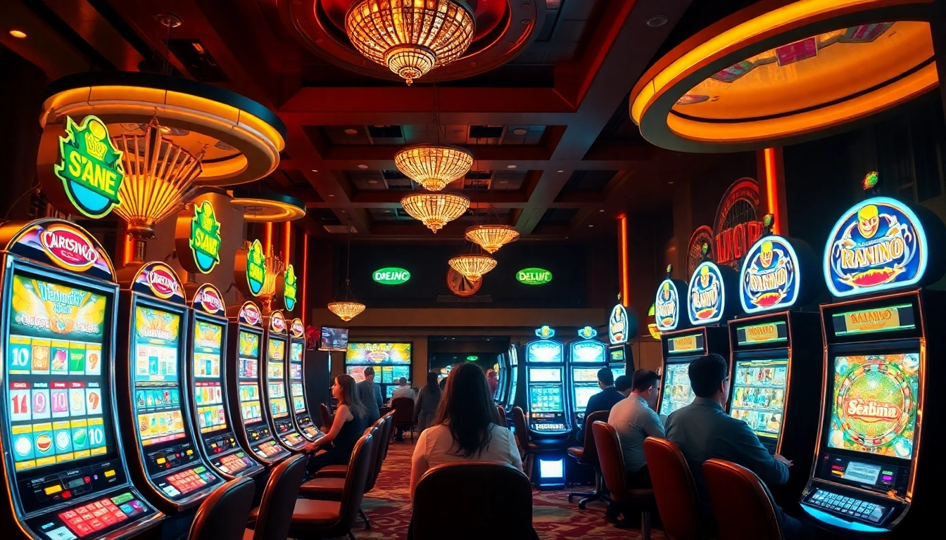 Experience the thrill of slot gacor hari ini at vibrant casino machines.