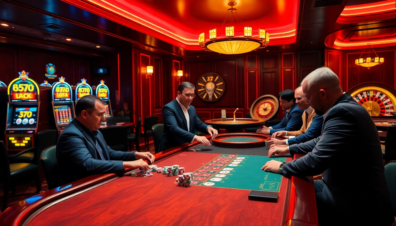 Experience the thrill of the b52 club with vibrant poker tables and thrilling casino games.