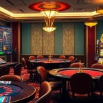 Engaging online betting scene from https://www.vvjl11.com/ featuring casino tables and vibrant gambling interfaces.